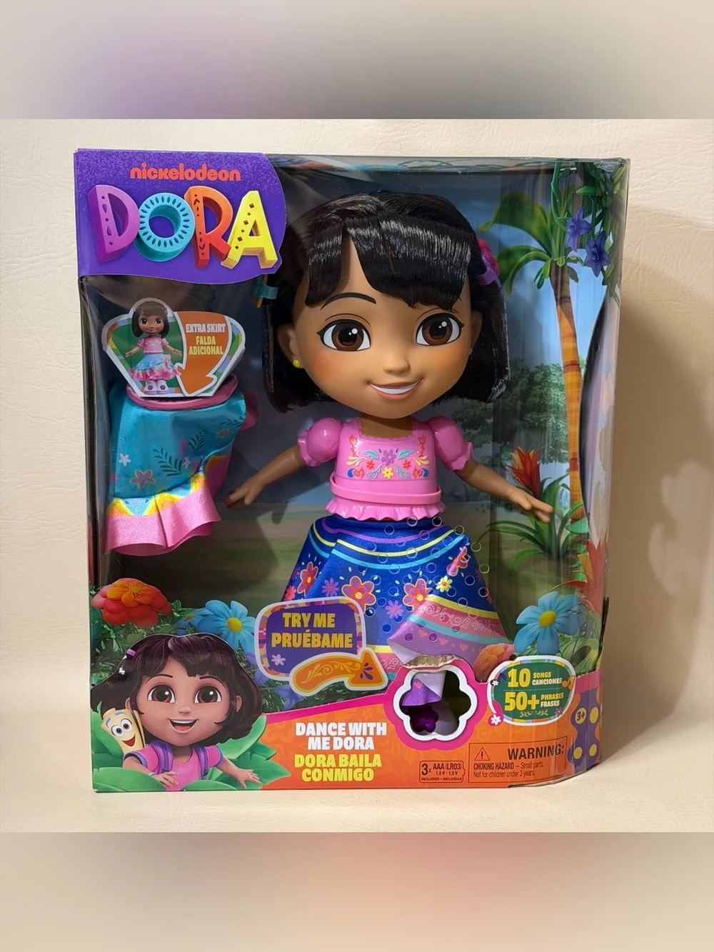 Dora the Explorer, Dance with Me Dora, Interactive Dancing Doll with Music